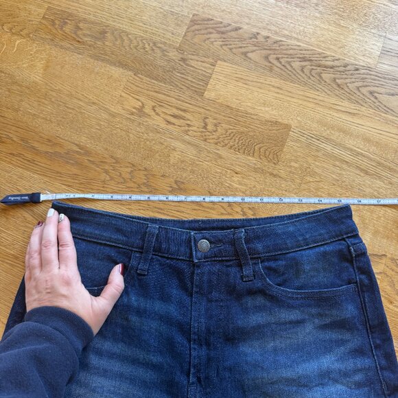 Old Navy High Rise Wow Shorts Dark Wash Size 8 - Picture 10 of 12